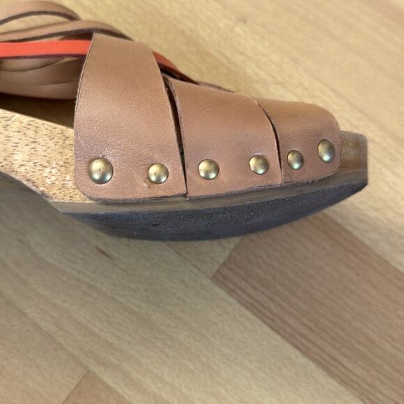 Jax & Bard Tan Leather Jewell Studded Sandal - Picture 5 of 7
